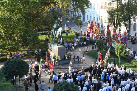 Szent István király előtt tiszteleg Székesfehérvár augusztus 20-án